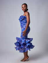 Ankara Elastic Bodycon Dress